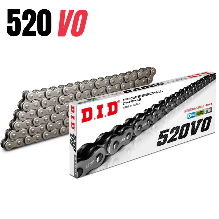 CHAINS 520 O-RING RANGE