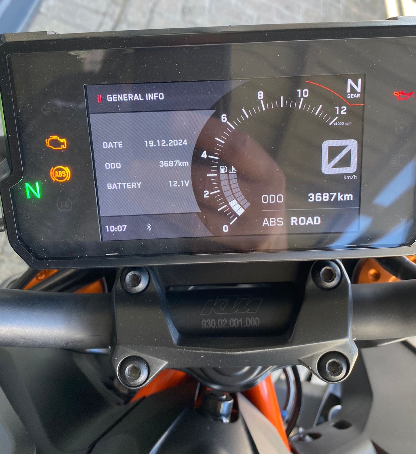 2023 KTM Duke 390 (Registered 2024)