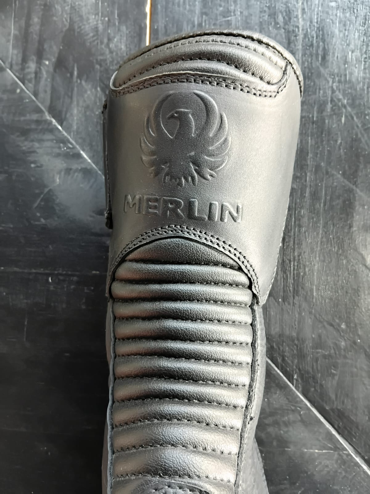 Merlin Ladies Leather Motorcycle Boots