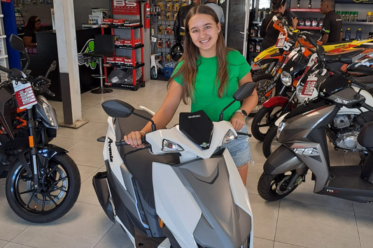 Congratulations to Paul Marais on his daughters purchase of New Suzuki Avenis 125