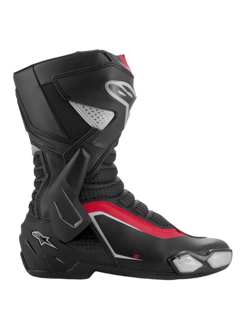 ALPINESTARS SMX-6 V3 BOOTS BLACK/SILVER/RED