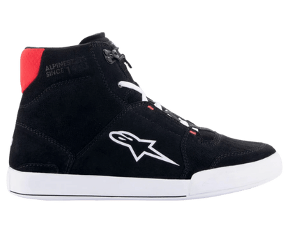 ALPINESTARS CHROME SHOES BLACK/WHITE/BRIGHT RED