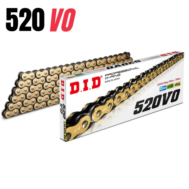 CHAINS 520 O-RING RANGE
