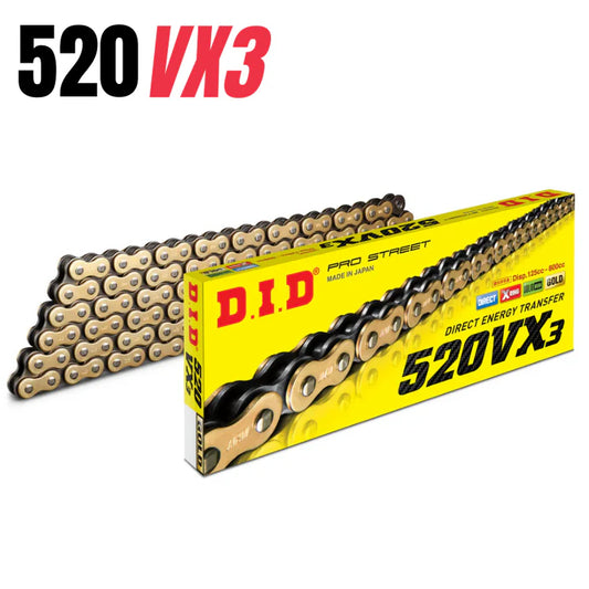 CHAINS 520 VX3 X-RING RANGE