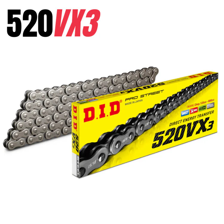 CHAINS 520 VX3 X-RING RANGE
