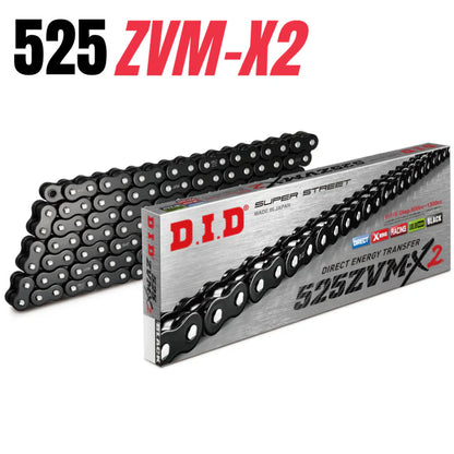 CHAINS 525 ZVMX2 HEAVY DUTY X-RING RANGE