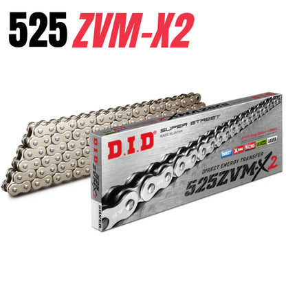 CHAINS 525 ZVMX2 HEAVY DUTY X-RING RANGE