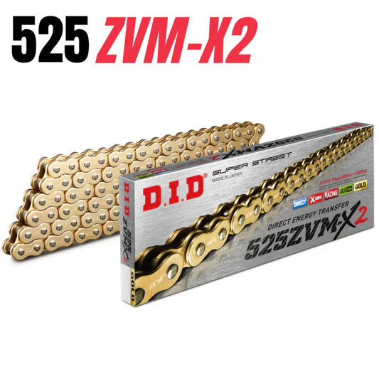 CHAINS 525 ZVMX2 HEAVY DUTY X-RING RANGE
