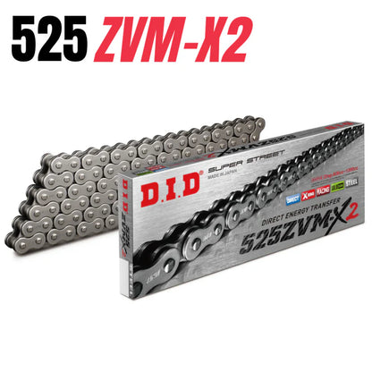 CHAINS 525 ZVMX2 HEAVY DUTY X-RING RANGE