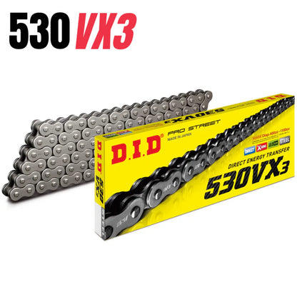 CHAINS 530 VX3 X-RING RANGE