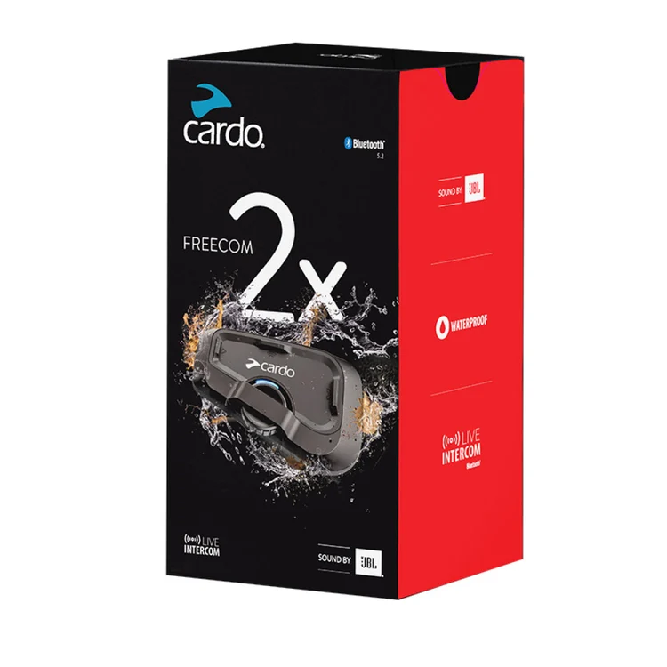 Cardo FREECOM 2X Communication System Single Pack