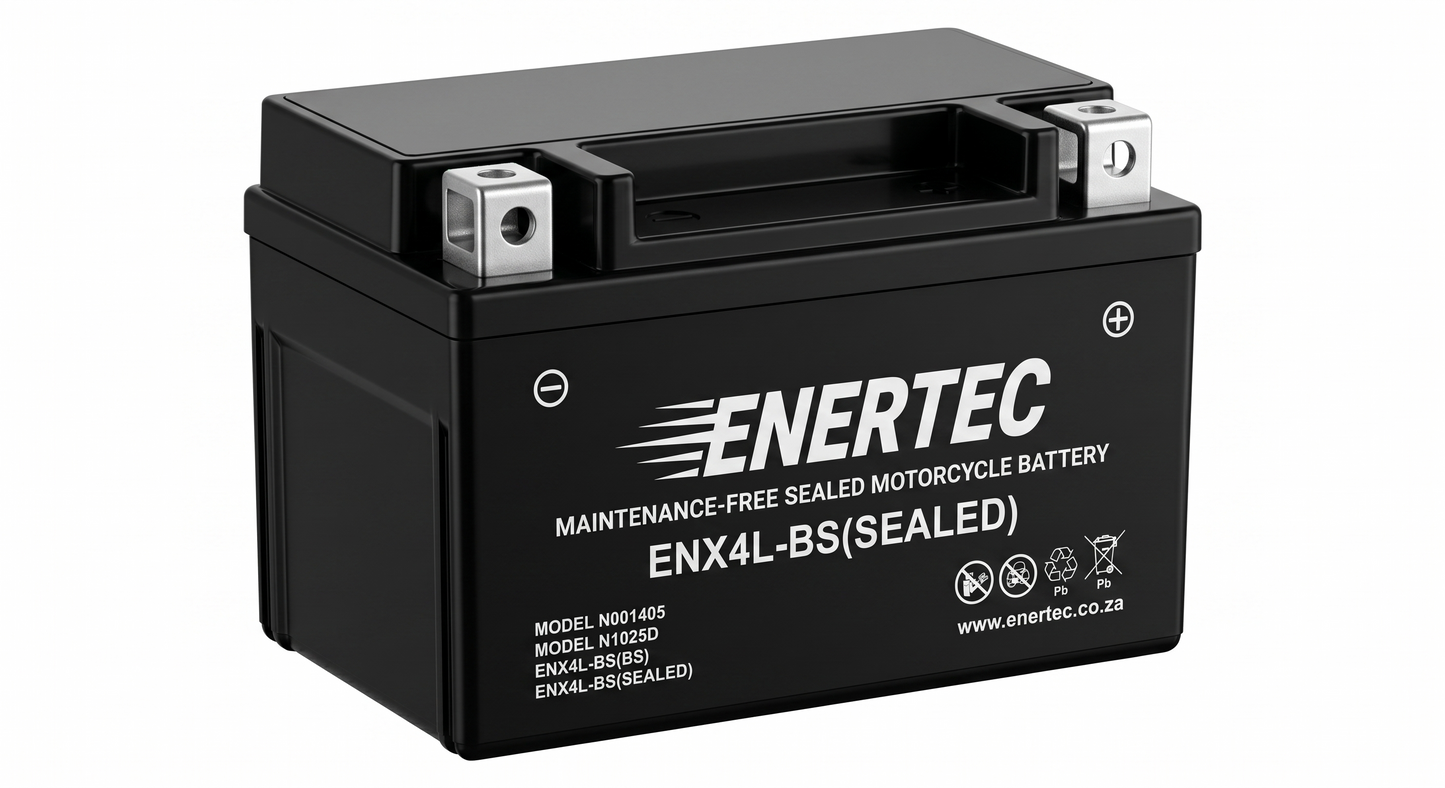ENX4LBS Enertec Motorcycle battery