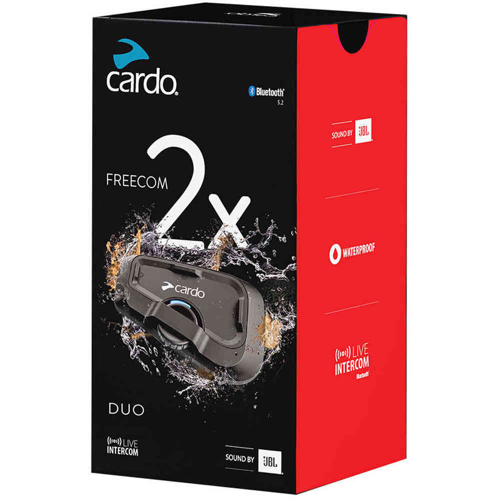 Cardo FREECOM 2x Communication System Duo Set