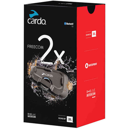 Cardo FREECOM 2X Communication System Single Pack