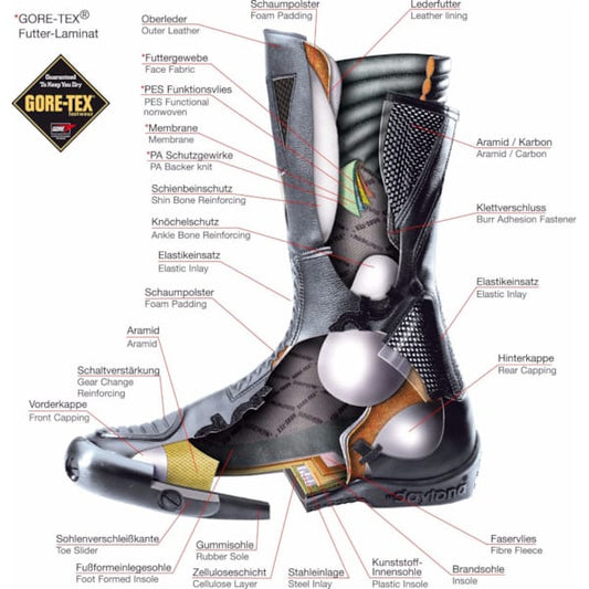 Daytona Flash Motorcycle Boots