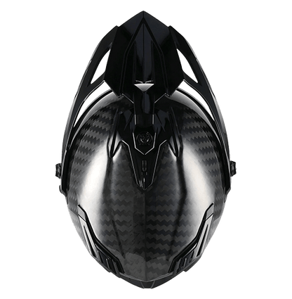 SGI Realm Carbon Fibre 9K Adventure Motorcycle Helmet