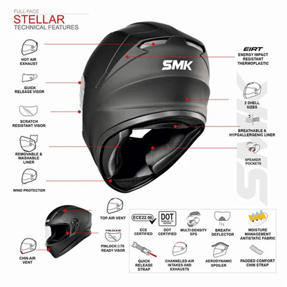 SMK Gullwing Solid GL100 White